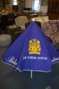 Ballantines Scotch Beer Garden Parasol