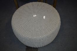 Rattan Conservatory Footstool