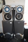 Aiwa Subwoofer, Speaker and Philips Speakers