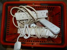 *Basket of Extension Leads