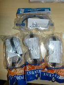 *Four Pairs of Safety Goggles