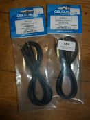 *Two Celsus AUX2001 3.5mm Jacks