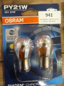 *Osram Chrome Bulbs