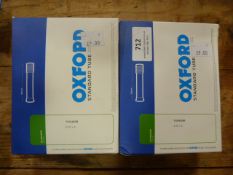 *Two Oxford TUS 4008 Standard Tubes