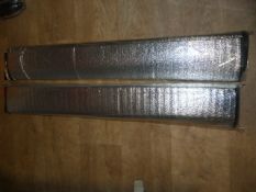 *Two 255x100cm No-Frost Windscreen Covers