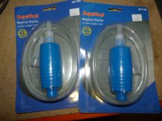 *Two Supatool Siphon Pumps