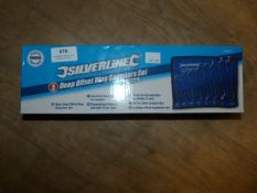 *8pc Deep Offset Ring Spanner Set