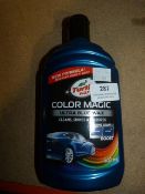 *500ml Bottle of Ultra Blue Colour Magic Wax