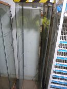 *Glass Display Cabinet with Three Shelves