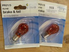 *Two PR21/5 Brake Bulbs