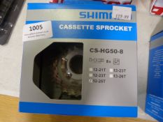*Shimano CSHG50-8 Eight Speed Cassette Sprocket
