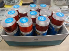 *Box of Assorted Spray Paints