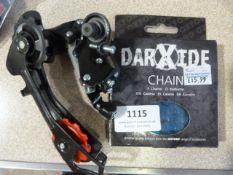 *Darxide Bike Chain and a Front Derailleur