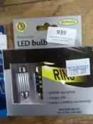 *Rim Ice White LED Bulb