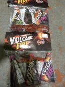 *Two Packs of 5 Volcanic Fire Fireworks