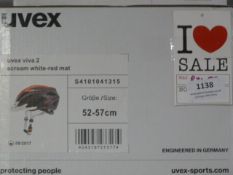 *Uvex Boss Race Bicycle Helmet Size: XXS/S