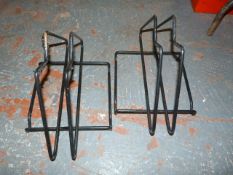 *Pair of Black Bicycle Rests