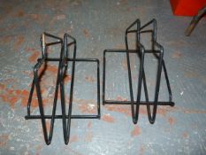 *Pair of Black Bicycle Rests