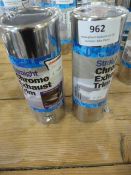 *Two Chrome Exhaust Trims 48mm and 54mm