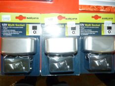 *Three Sakura Multi Sockets