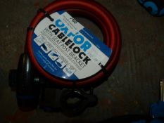 *Cable Lock with Seat Post Bracket