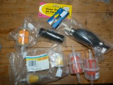 *Fuel Filters, Fuel Priming Pump and a Hose Connec