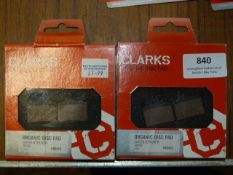 *Two Full Stop Disc Pads