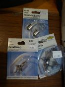 *Three Assorted Headlamp and Indicator Bulbs