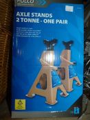 *Pair of Polco Two Tonne Axle Stands
