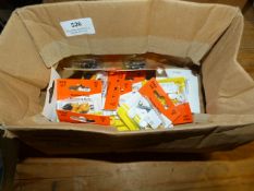 *Box of ~14 Packs of Number Plate Screws, etc.