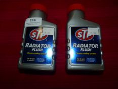 *Two 300ml Bottles of STP Radiator Flush