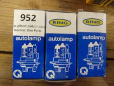 *Three Ring Auto Bulbs