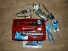 *Tray of Assorted Spanners, Hex Keys, Pliers, etc.