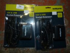 *Two Sakura Socket Extensions