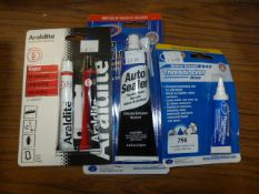 *Three Packs of Adhesives