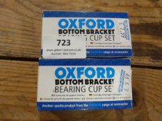 *Two Oxford Bottom Bracket Bearing Cup Sets