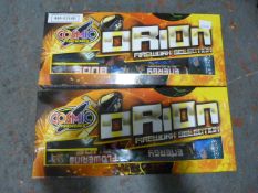 *Two Boxes of Orion Firework Selection