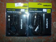 *Two Sakura Socket Extensions