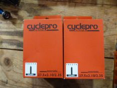 *Two Cyclepro Inner Tubes 27.5x2.1/2.35