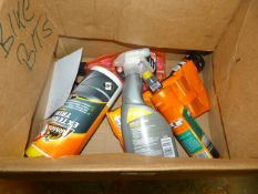 *Box of Assorted Car Products