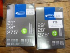 *Two Schwalbe AV19 Inner Tubes