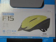 *Oxford F15 Bicycle Helmet Size: S/M