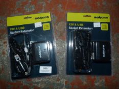 *Two Sakura Socket Extensions