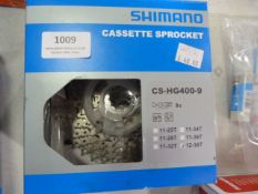 *Shimano CSHG400-9 Nine Speed Cassette Sprocket
