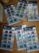 *Six Packs of 10 Auto Fuses