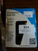 *Emergency Bulb Kit