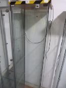 *Glass Display Cabinet with Three Shelves