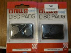 *Two Full Stop Disc Pads