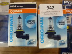 *Two Osram HB4 Bulbs