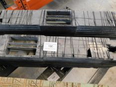 *Pair of trestle benches